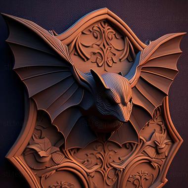 3D model bat 3d model (STL)